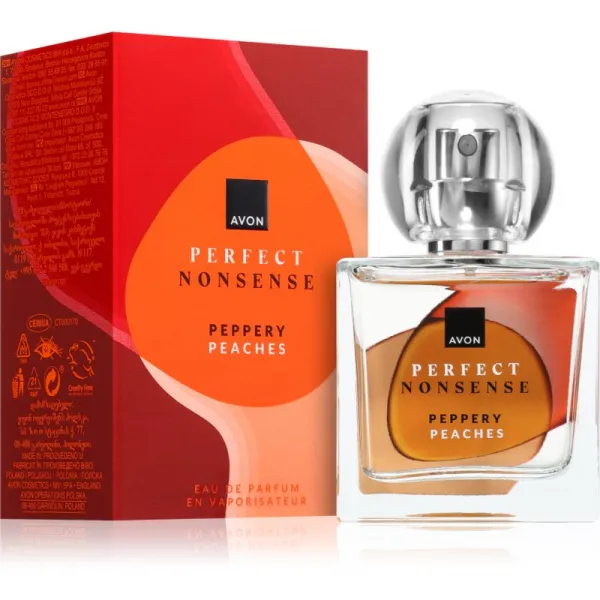Avon Perfect Nonsense Peppery Peaches parfumovaná voda pre ženy 50 ml