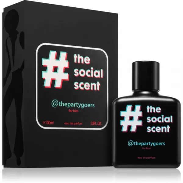 The Social Scent @thepartygoer for him parfumovaná voda pre mužov 100 ml