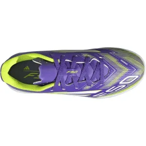 adidas F50 CLUB IN J Detská halová obuv, fialová, veľkosť