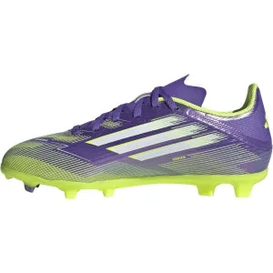 adidas F50 LEAGUE FG/MG J Detské kopačky, fialová, veľkosť