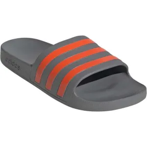 adidas ADILETTE AQUA Pánske šľapky, sivá, veľkosť 46