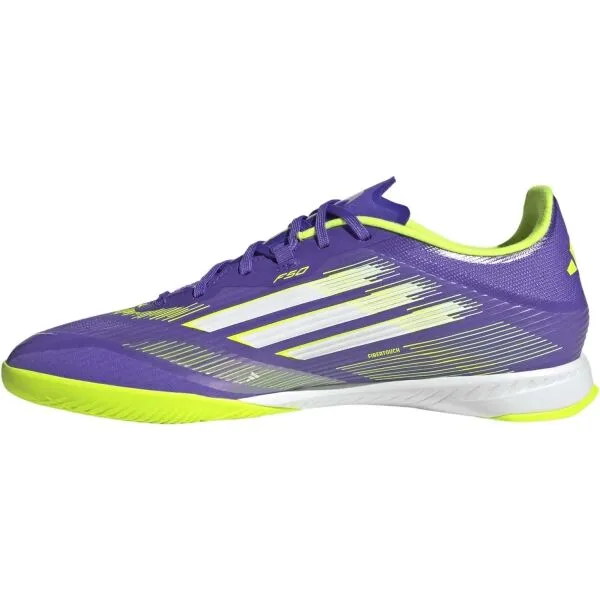 adidas F50 LEAGUE IN J Detská halová obuv, fialová, veľkosť 42