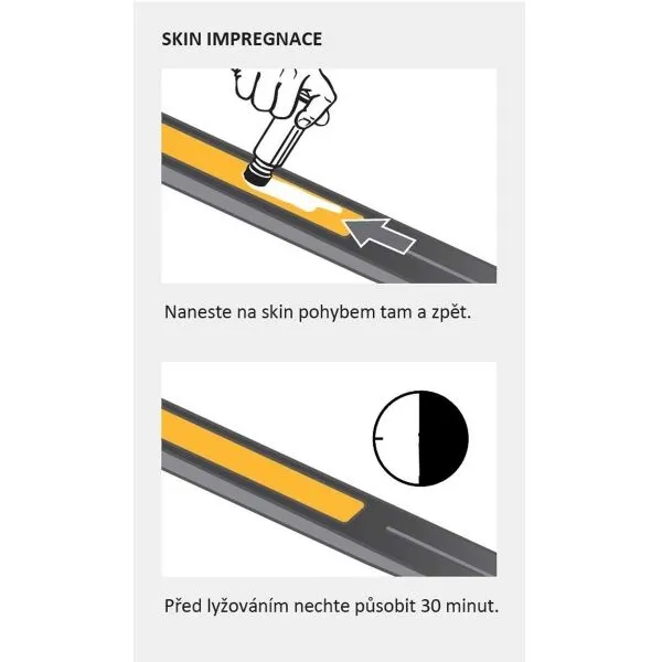 Swix SKIN IMPRAGNATION Impregnácia na skin lyže, biela, veľkosť