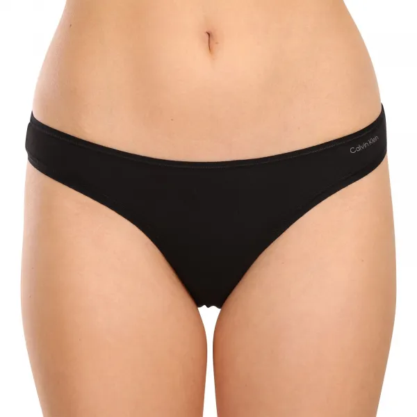 3PACK dámske nohavičky Calvin Klein čierne (QD5218E-UB1) M