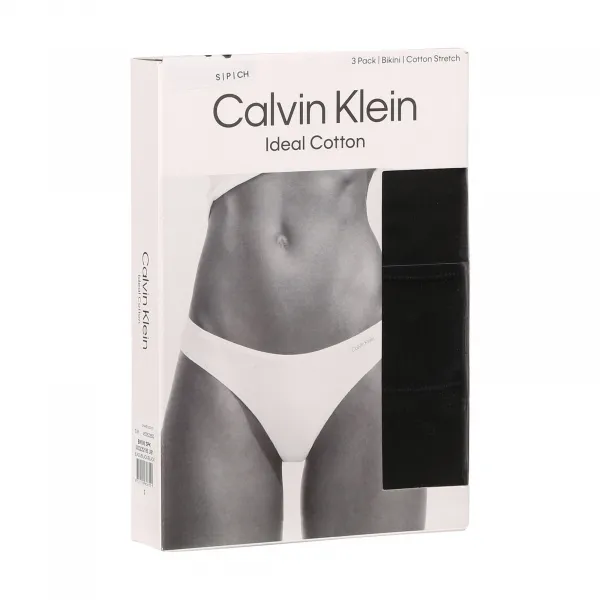 3PACK dámske nohavičky Calvin Klein čierne (QD5218E-UB1) M