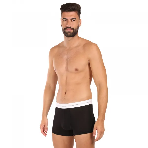 3PACK pánske boxerky Calvin Klein čierne (NB4263-A09) S, trenky