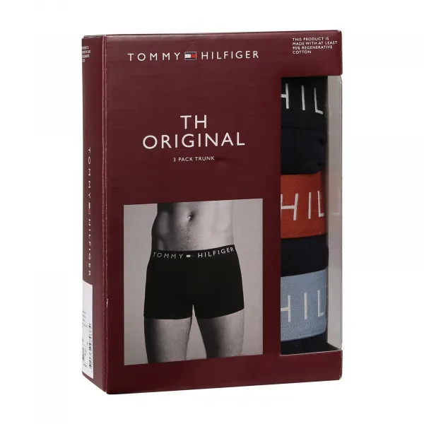 3PACK pánske boxerky Tommy Hilfiger tmavo modré (UM0UM03181 0T1) M, trenky