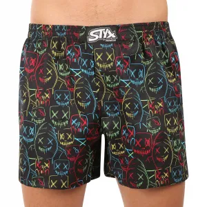 5PACK pánske trenky Styx premium art klasická guma (5AP1834568) M, trenírky