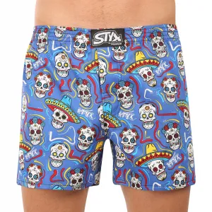 5PACK pánske trenky Styx premium art klasická guma (5AP1834568) M, trenírky