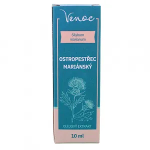 Pestrec mariánsky - Olejový extrakt bezalkoholová tinktúra Venoc 10ml