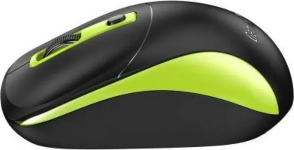 Myš bezdrátová, Genius NX-7123, černo-zelená, optická, 1200DPI