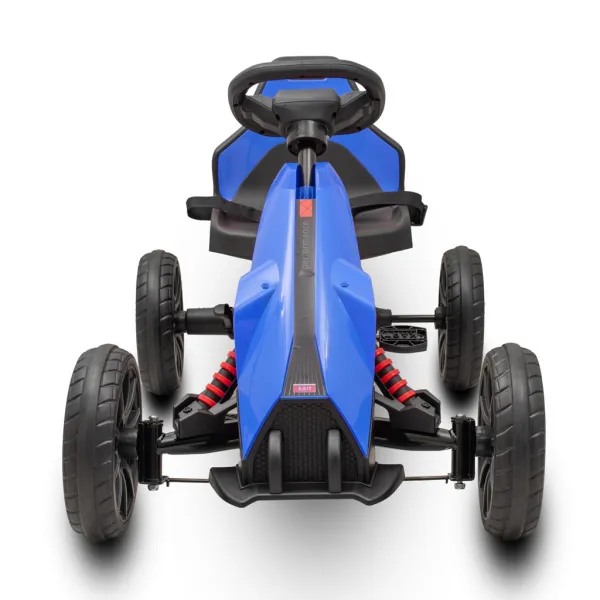 Detská šliapacia motokára Go-kart Baby Mix Speedster modrá