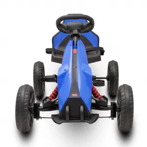 Detská šliapacia motokára Go-kart Baby Mix Speedster modrá