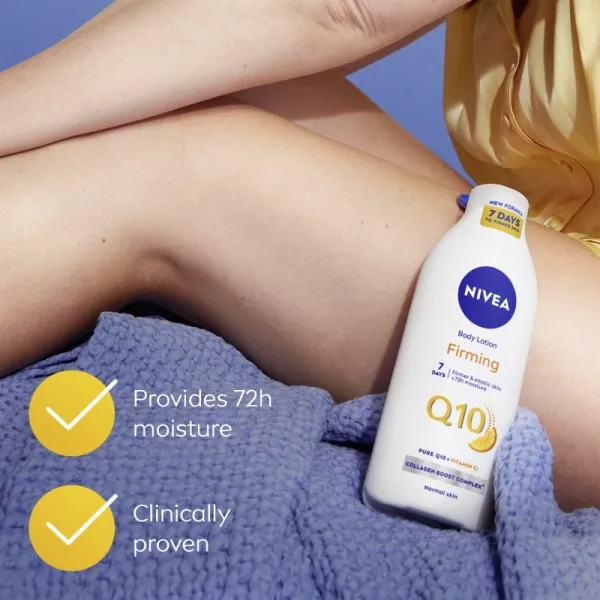 NIVEA Q10 Firming spevňujúce telové mlieko 400 ml