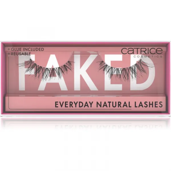 Catrice Faked umelé mihalnice s lepidlom Everyday Natural 2 ks