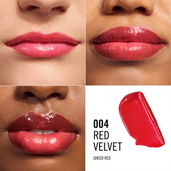 Rimmel Oh My Gloss! Butter Me Up hydratačný balzam na pery odtieň 004 Red Velvet 15 ml