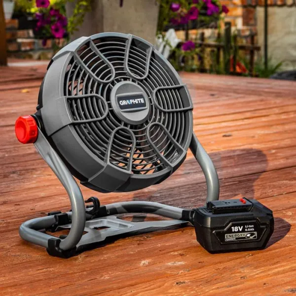 VentilátorEnergy+18Vbatéria-sieťový58G080GRAPHITE
