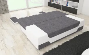 Eltap Rozkládací pohovka AREA 200 cm Monolith 09/Monolith 29 světle hnědá/hnědá
