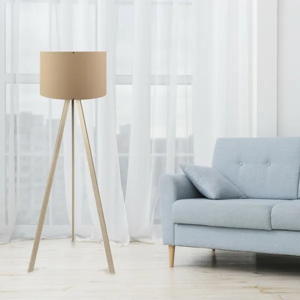 Stojacia lampa AYD-1518 Béžový dub