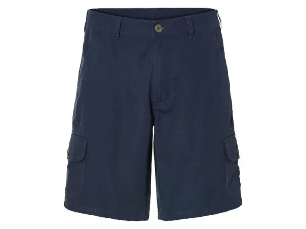Esmara MEN Pánske cargo bermudy (navy modrá, 48)