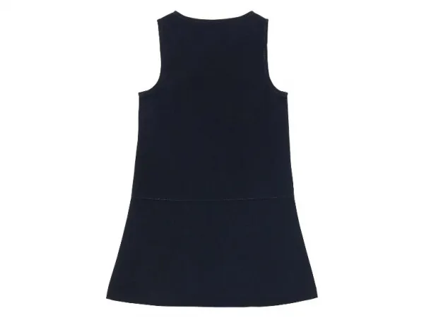 Dievčenské šaty, 2 kusy (navy modrá, 122)