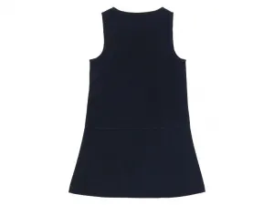 Dievčenské šaty, 2 kusy (navy modrá, 122)