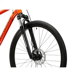 Kross EVADO 3.0 28" - model 2025 oranžová/čierna/lesk - L (21", 178-190 cm)