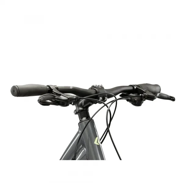Kross EVADO 3.0 28" - model 2025 šedá / zelená / lesk - M (17", 158-170 cm)