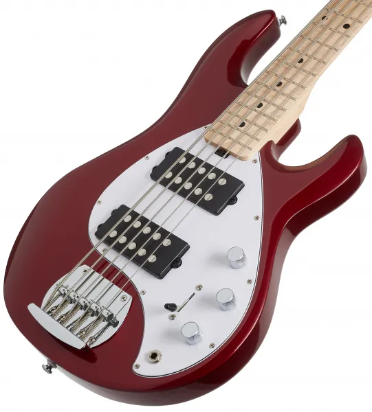 Sterling by Music Man SUB StingRay 5 HH Candy Apple Red