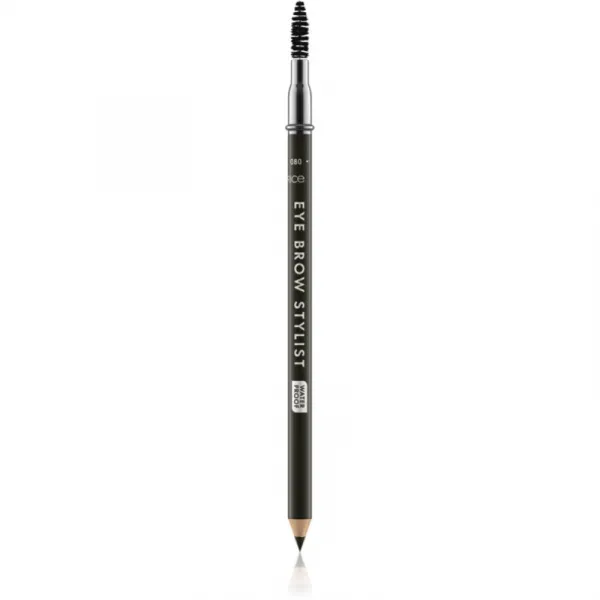 Catrice Eye Brow Stylist ceruzka na obočie s kefkou odtieň 080 Back To Black 1 g
