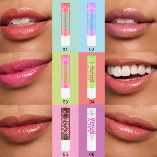 essence Juicy Bomb balzam na pery odtieň 06 Wake Me Up Before You Coco 2 g