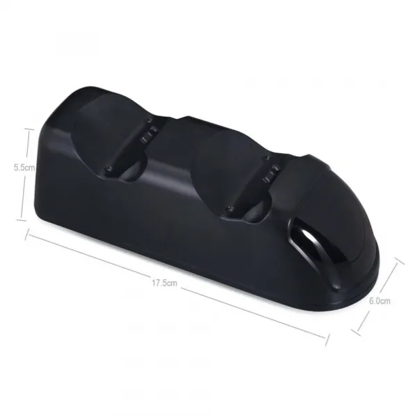 MG Charging Station V1 nabíjačka pre PS4, čierna