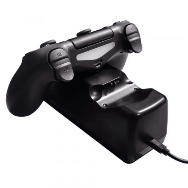 MG Charging Station V1 nabíjačka pre PS4, čierna