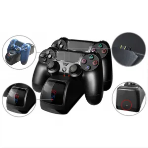 MG Charging Station V1 nabíjačka pre PS4, čierna