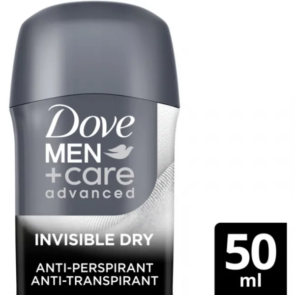 Dove Men+Care Advanced Invisible Dry tuhý antiperspirant pre mužov 50 ml