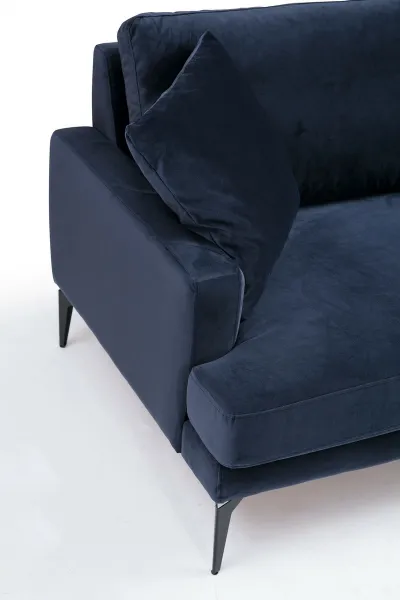 Pohovka Papira 2 Navy Blue