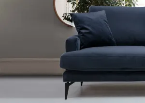 Pohovka Papira 2 Navy Blue