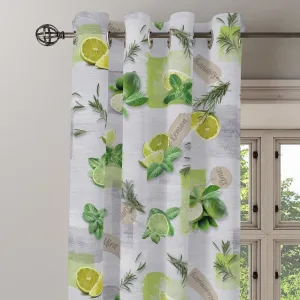 Záves dekoračný alebo látka, OXY Citróny 150 cm 150 cm