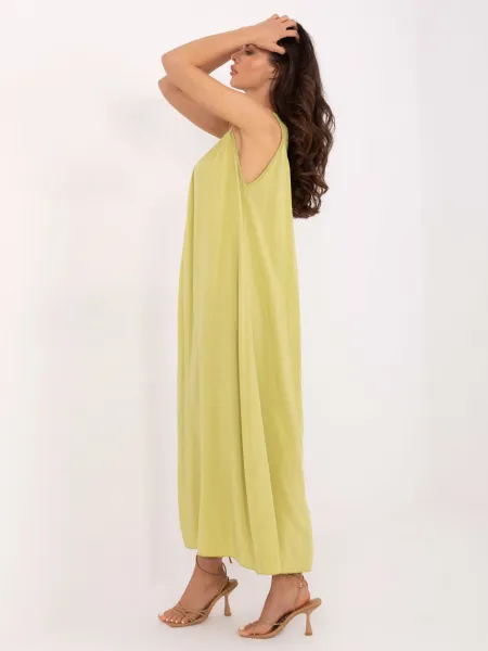 Dress-TW-SK-BI-L0125.52-lime green