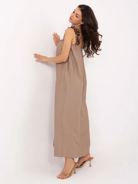 Dress-MI-SK-A6412.68-dark beige