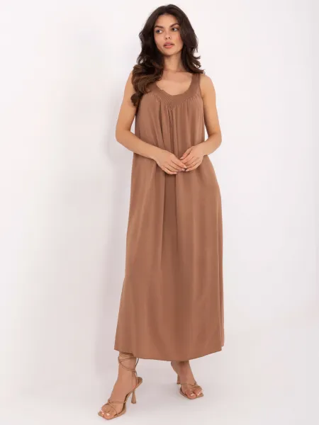 Dress-TW-SK-BI-L0125.52-brown
