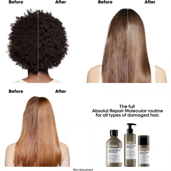 L’Oréal Professionnel Serie Expert Absolut Repair Molecular výhodné balenie pre poškodené vlasy