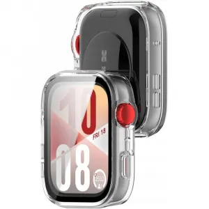 Tech-Protect Defense puzdro so sklom na Huawei Watch Fit 4, priesvitné