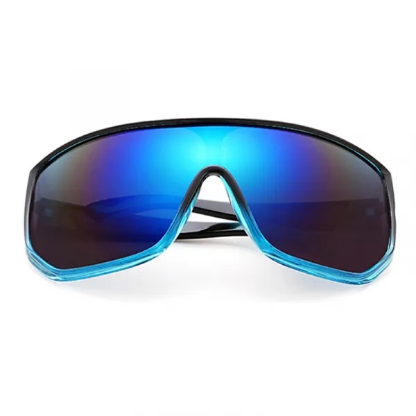 KDEAM Glendale 6 slnečné okuliare, Black & Blue / Multicolor (GKD005C06)