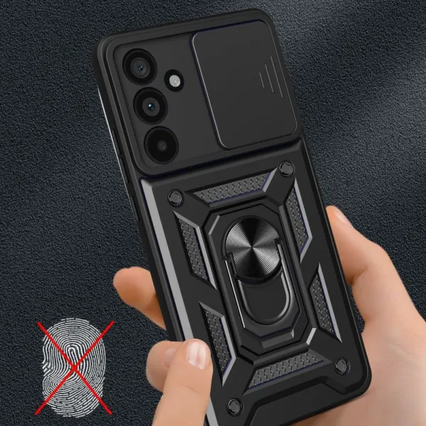 Tech-Protect Camshield kryt na Samsung Galaxy A36 5G, čierny