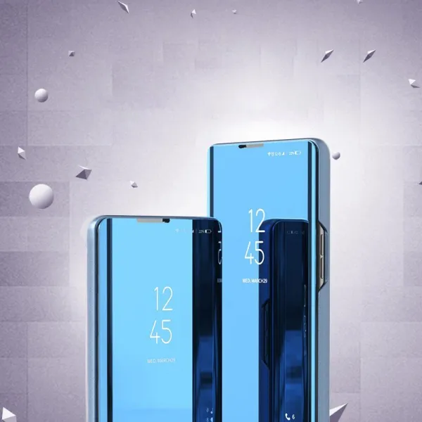 MG Clear View knižkové puzdro na Xiaomi Redmi Note 11 Pro, modré