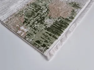 Koberec Exclusive 167 krémový / zelený