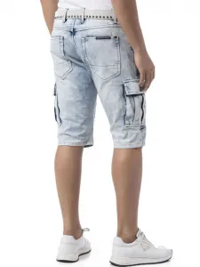 Pánske kraťasy CIPO & BAXX CK295 ICE BLUE Farba: Svetlo modrá, Konfekčná veľkosť: W31