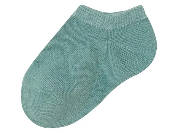 lupilu® Detské členkové ponožky, 10 párov (tyrkysová/modrá/navy, 19/22)
