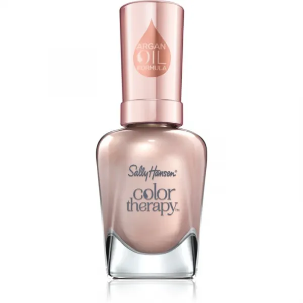 Sally Hansen Color Therapy ošetrujúci lak na nechty odtieň 200 Powder Room 14.7 ml